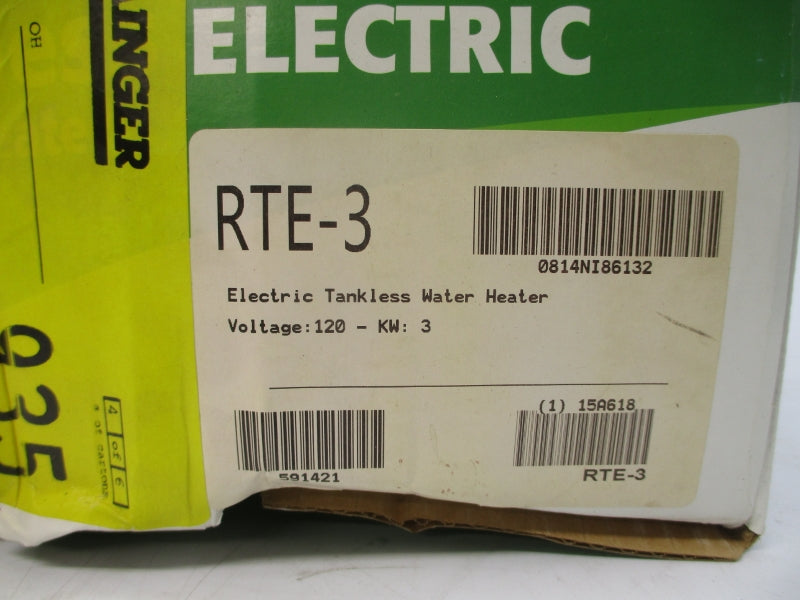 RHEEM RTE-3 110VAC 29A NSMP