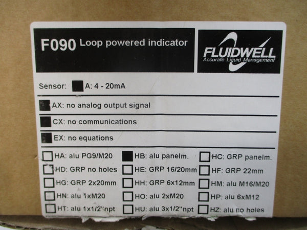 FLUIDWELL F090-A-PL-XI NSMP