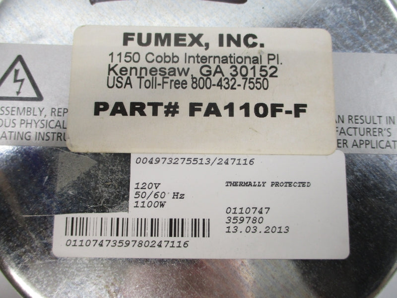 FUMEX FA110F-F 120V NSNP