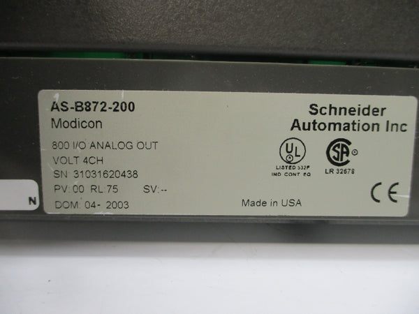 MODICON AS-B872-200 NSNP