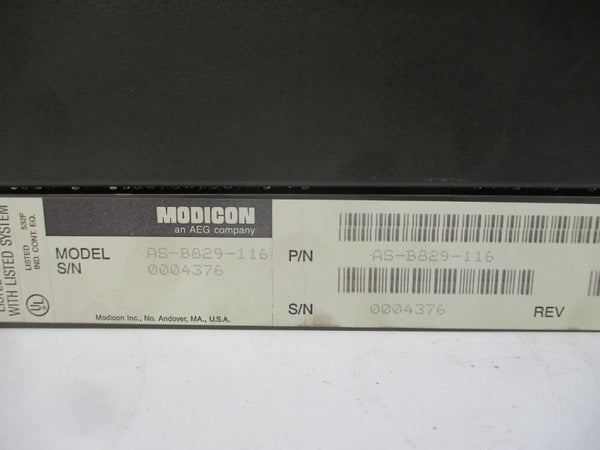 MODICON AS-B829-116 5V UNMP