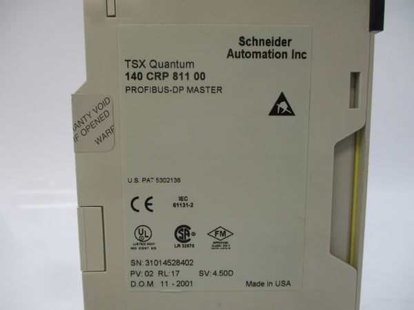 SCHNEIDER AUTOMATION 140CRP81100 UNMP