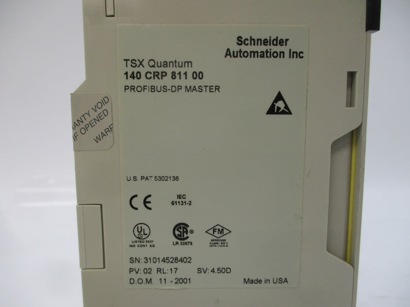 SCHNEIDER AUTOMATION 140CRP81100 UNMP