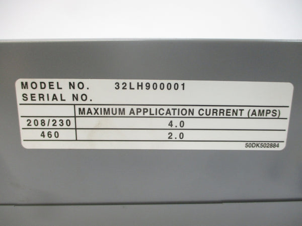 MOTORMASTER-II 32LH900001 208/230-460V 4.0A NSNP