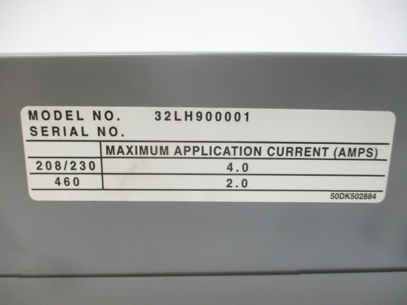 MOTORMASTER-II 32LH900001 208/230-460V 4.0A NSNP