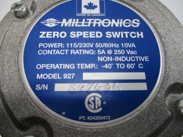 MILLTRONICS 92712000 115/230V 5A NSMP