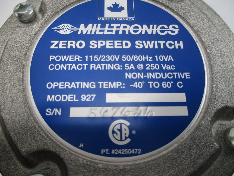 MILLTRONICS 92712000 115/230V 5A NSMP