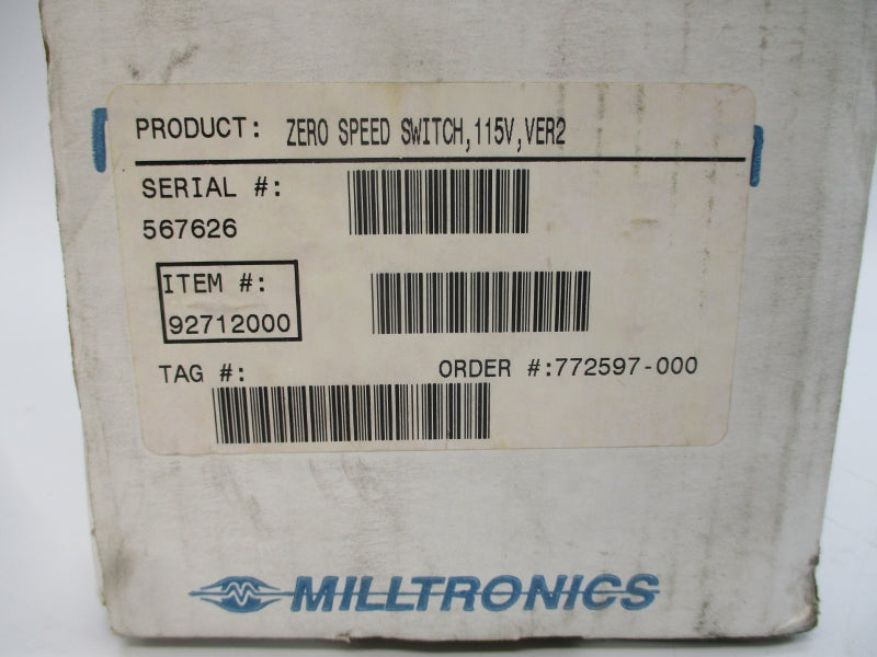 MILLTRONICS 92712000 115/230V 5A NSMP