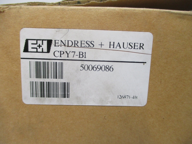 ENDRESS+HAUSER CPY7-B1 NSMP