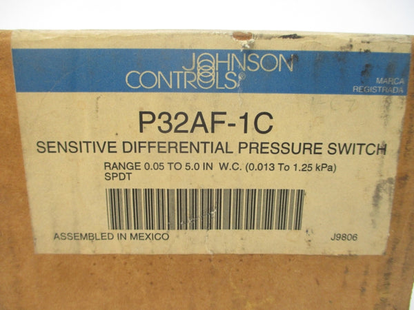 JOHNSON CONTROLS P32AF-1C 120-240VAC 10A 1PSI NSMP