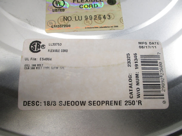 CCI 233250408 250' NSMP