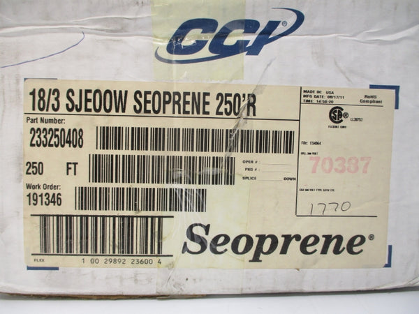 CCI 233250408 250' NSMP