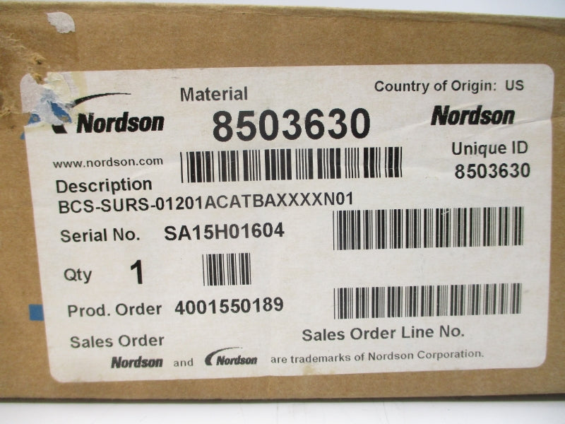 NORDSON 8503630 BCS-SURS-01201ACATBAXXXXN01 240V NSMP