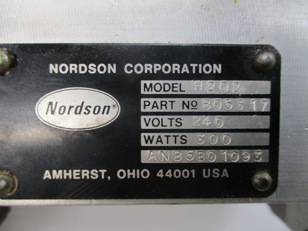NORDSON 805317 H202 240V NSMP