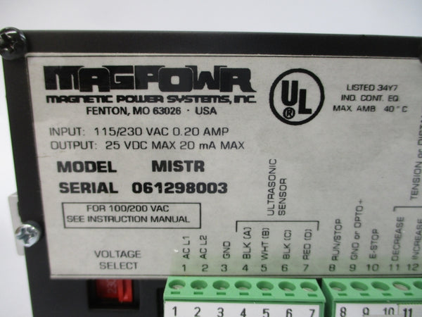 MAGPOWR MISTR 115/230VAC 0.20A NSMP