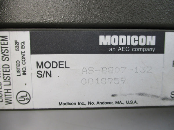 MODICON AS-B807-132 120VAC (AS PICTURED) UNMP