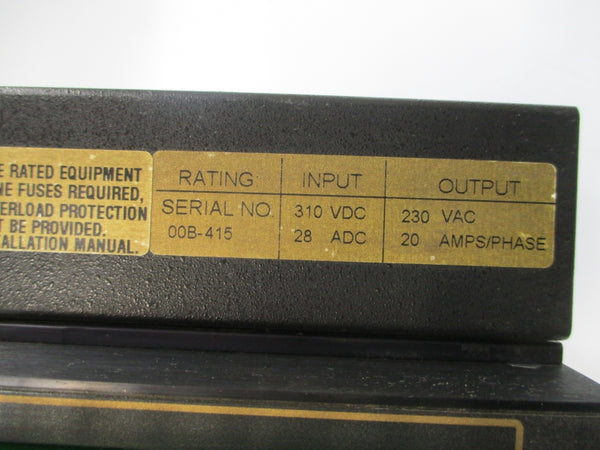 KOLLMORGEN BDS4A-220J-0026/403B25P 230VAC 20A NSNP