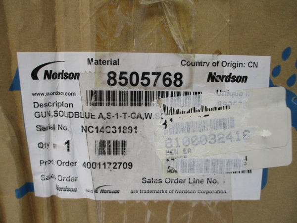 NORDSON 8505768 BCS-SLBA-STD01ACA 240V NSMP