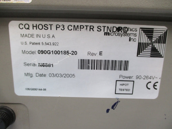 GRAPHICS MICROSYSTEMS 090G100185-20 90-264V REV. E NSNP