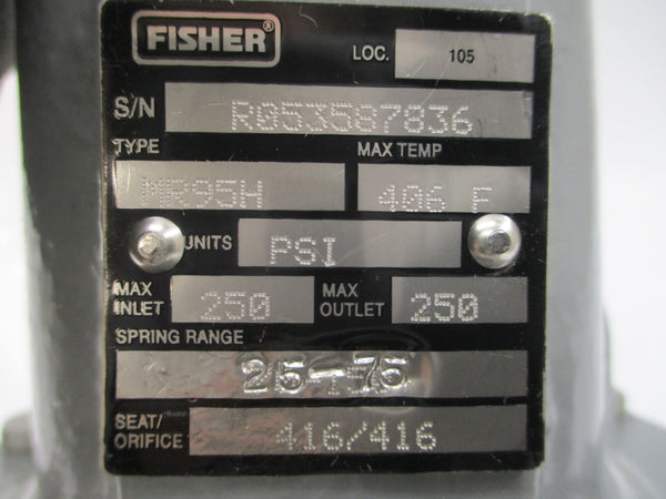 FISHER MR95H 250PSI 406'F NSNP