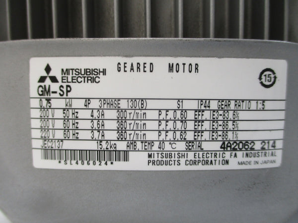 MITSUBISHI GM-SP 200/220V 3.6-3.7/4.3A NSNP