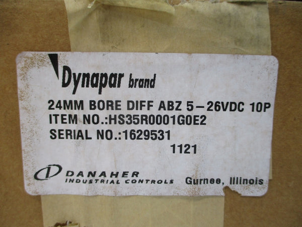 DYNAPAR HS35R0001G0E2 5-26VDC NSMP