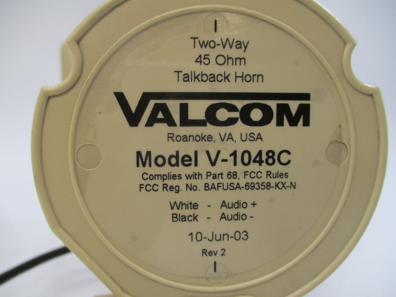 VALCOM V-1048C REV. 2 NSMP
