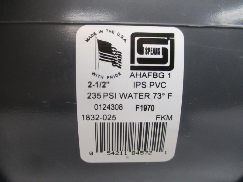 SPEARS 1832-025 235PSI 2-1/2" NSMP