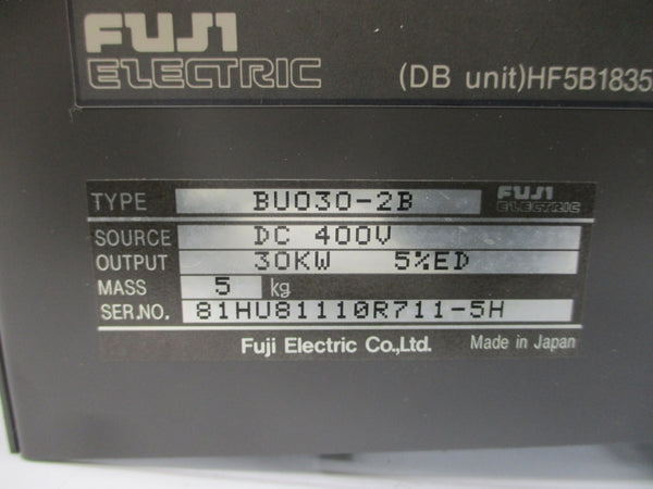 FUJI ELECTRIC BU030-2B 400VDC NSMP