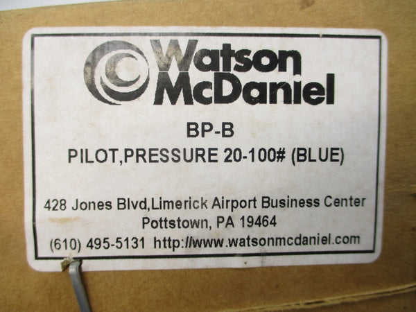 WATSON MCDANIEL BP-B NSFS