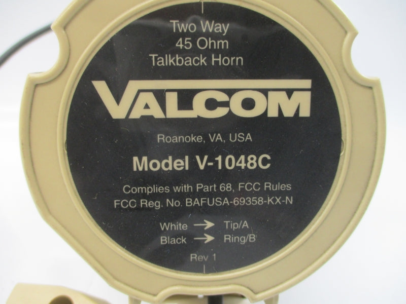 VALCOM V-1048C REV. 1 NSNP
