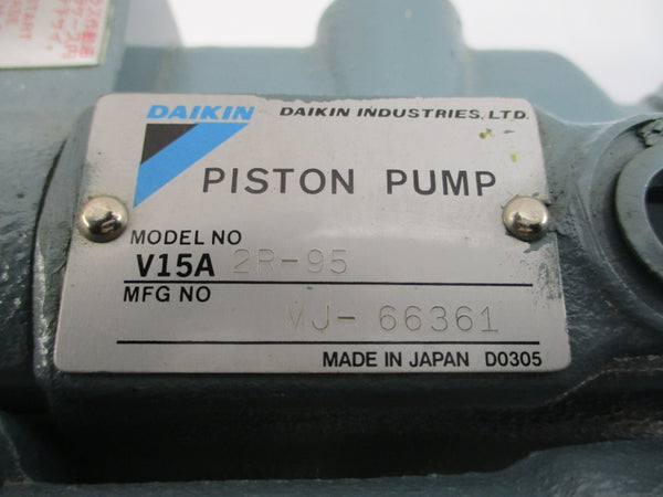 DAIKIN V15A2R-95 MLA6107J 200/220V 9.2/8.5-8.1A NSNP