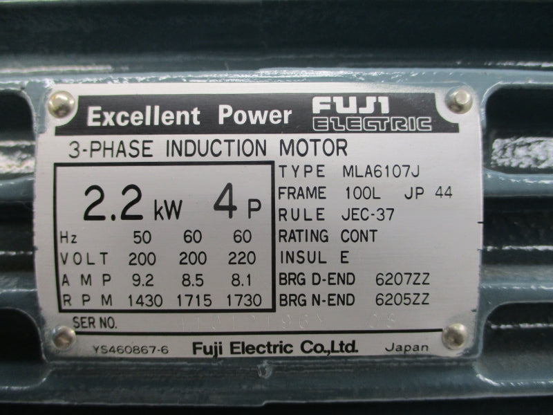 DAIKIN V15A2R-95 MLA6107J 200/220V 9.2/8.5-8.1A NSNP