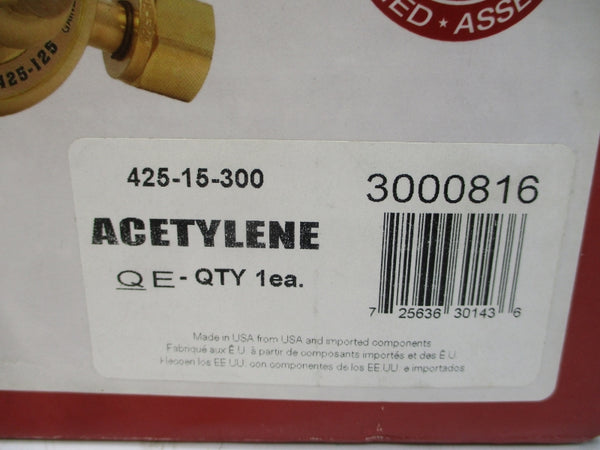 HARRIS 425-15-300 3000816 0-400PSI NSMP