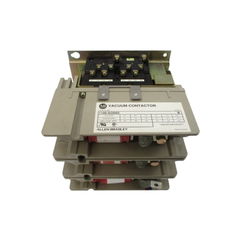 ALLEN BRADLEY 1100-AOD93 SER. B 100-127V 200A UNMP