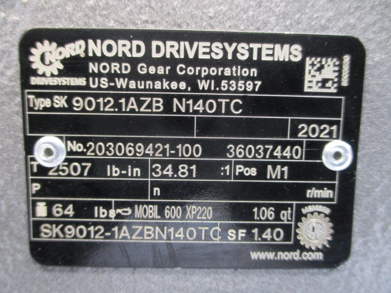 NORD SK9012.1AZBN140TC NSNP