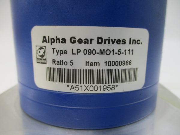 ALPHA GEAR LP090-MO1-5-111 NSNP