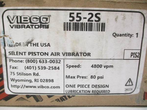 VIBCO 55-2S 80PSI NSMP