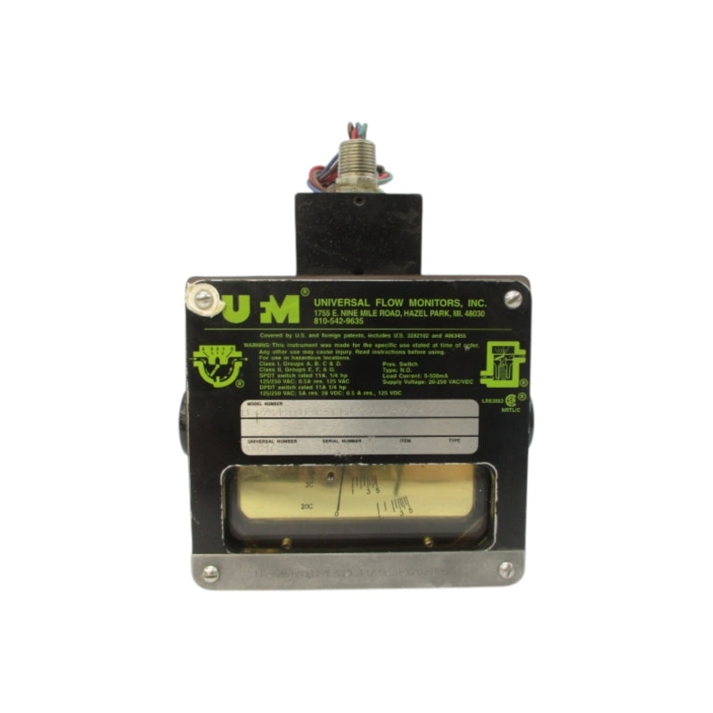 UFC LL-ZZMZF5DGH-4L-3C1.14/20C.9-X7XR-HT-ST 20-250VAC/DC 5A UNMP