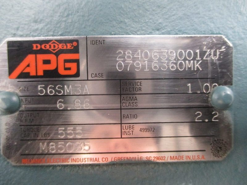 DODGE M85035 56SM3A NSNP