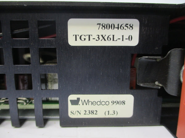 WHEDCO 9908 78004658 TGT-3X6L-1-0 NSNP