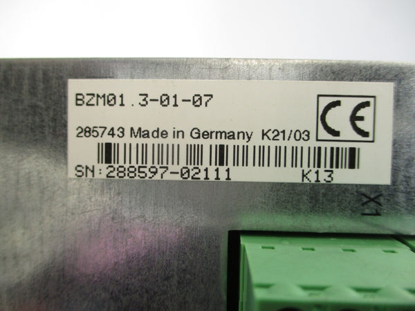 REXROTH BZM01.3-01-07 285743 NSNP