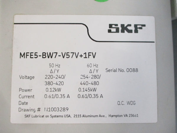 SKF MFE5-BW7-V57V+1FV 440-480V 0.35A NSNP