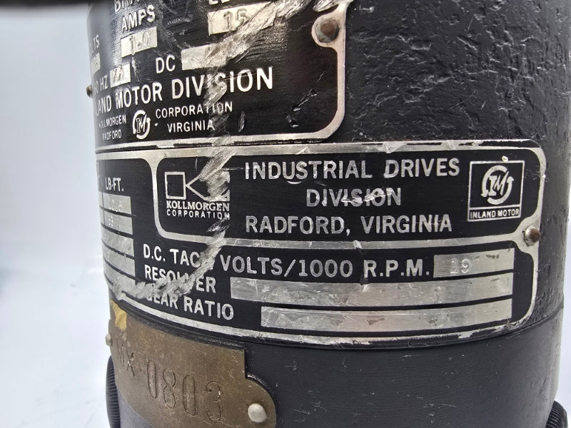 KOLLMORGEN TTEB-4204-4050-A-08 115V 1.0A NSNP