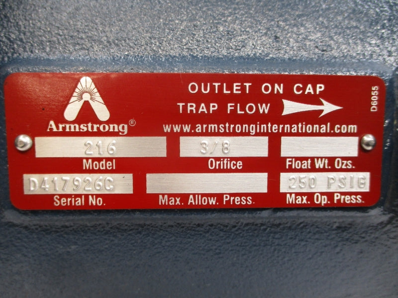 ARMSTRONG D5691 216 250PSI 3/8" NSNP