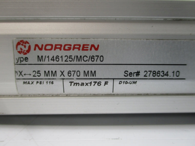 NORGREN M/146125/MC/670 116PSI NSNP