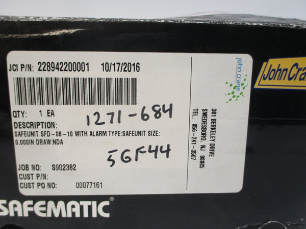 JOHN CRANE SFD-08-10 NSMP