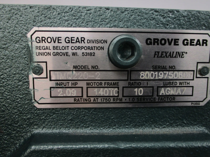 GROVE GEAR TMQ220-2 NSNP