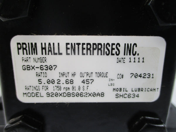 WINSMITH 920XDBS062X0A8 GBX-6307 NSNP