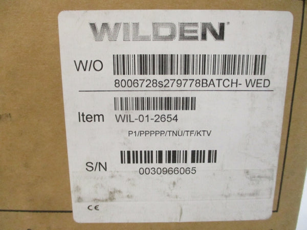 WILDEN P1/PPPPP/TNU/TF/KTV 01-2654 NSMP